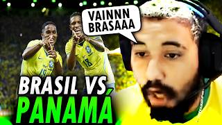 FABÃO REAGINDO A BRASIL X PANAMÁ (MELHORES MOMENTOS)
