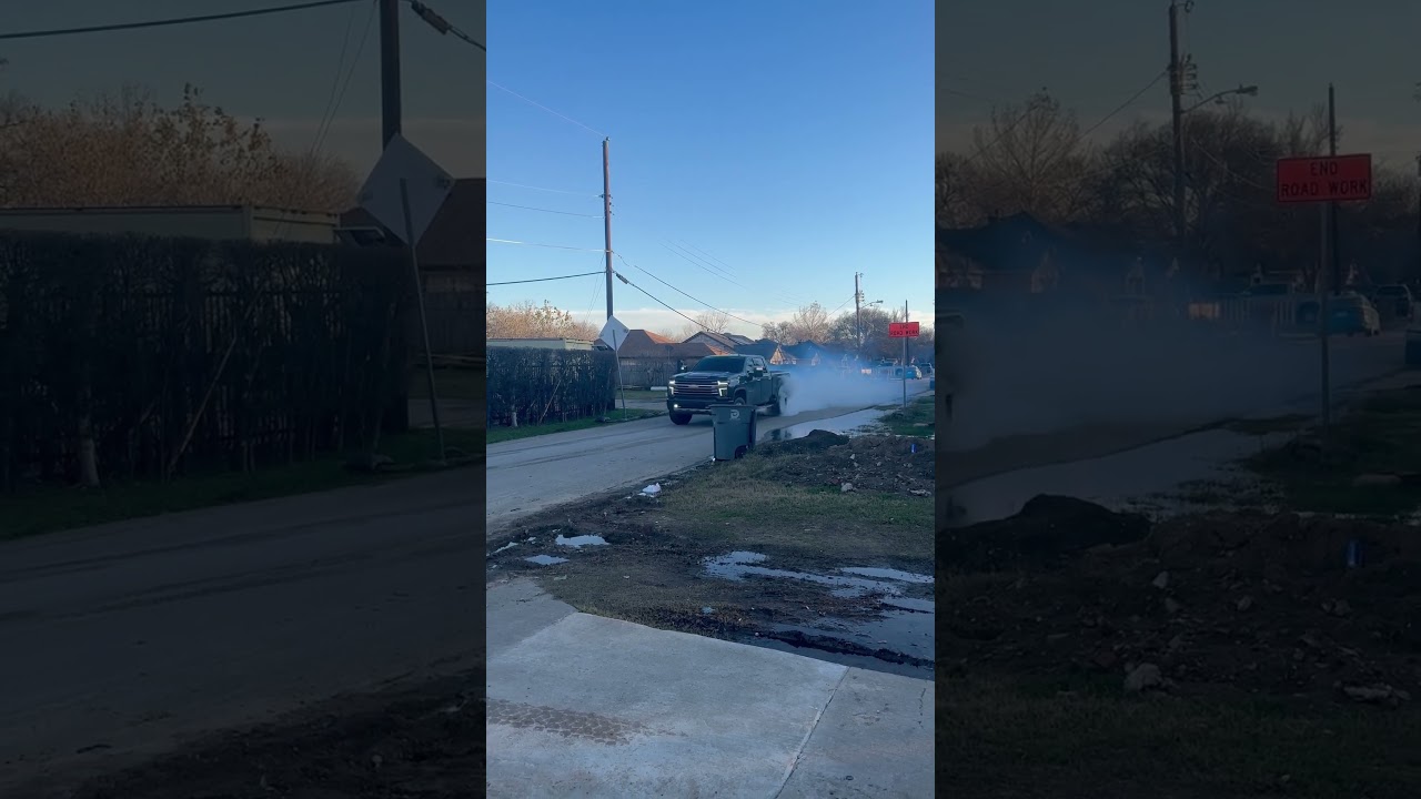 2022 Chevrolet Silverado high country 2500 6.6 duramax burn out