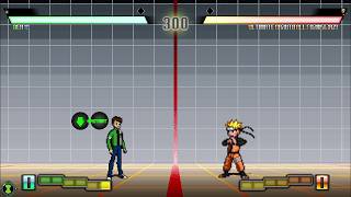 Ben vs Naruto | Omnitrix Power vs Ninja Legend | MUGEN Showdown screenshot 2