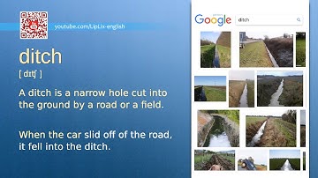 Ditch : C1 level english vocabulary lesson, www.LipLix.com