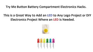 DIY Electronics LED : Try Me Button Hack