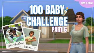 a Celebrity Baby and a run-in with Agnes Crumplebottom in The Sims 4 100 Baby Challenge #6