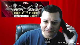 Yo Viendo Miguel Joyita Herrera Vs Maximino Max Flores Boxeo Box Azteca Deporte El Gran Robo