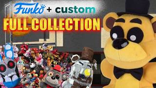My full FNAF plush collection! (Funko + my customs) 2024