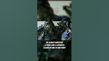 How Strong is Lockdown #edformers #transformers #shorts