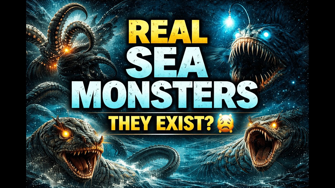 10 Sea Monsters That Actually Existed… And Still Might 😱 - YouTube