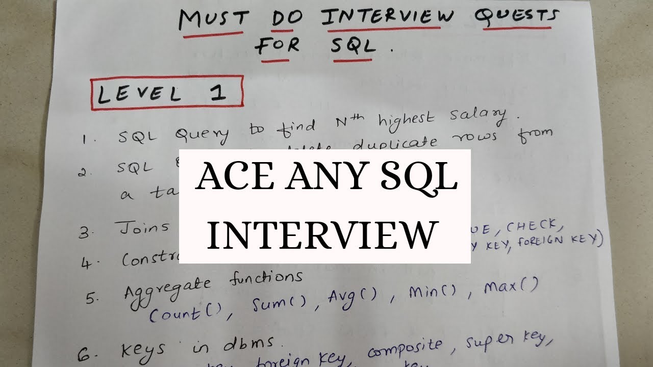 must-do-interview-questions-in-sql-most-important-questions-in-sql-youtube