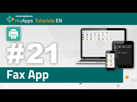 #21 myApps Tutorial — Fax App (Fax2Mail) | EN