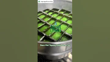 Daun-Foil kuih Tepung Pelita Zurah Sg