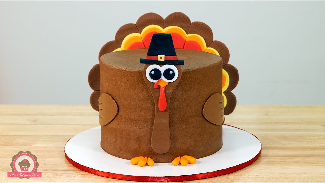 Easy Turkey Cake Tutorial 