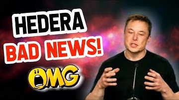 HEDERA HASHGRAPH : Bad News Today || HEDERA Price Prediction 2021 || HEDERA Technical Analysis