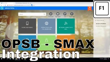 OPSB Suite to SMAX integration 😍