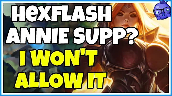 Annie Support tries to CHEESE me?? - Leona Support