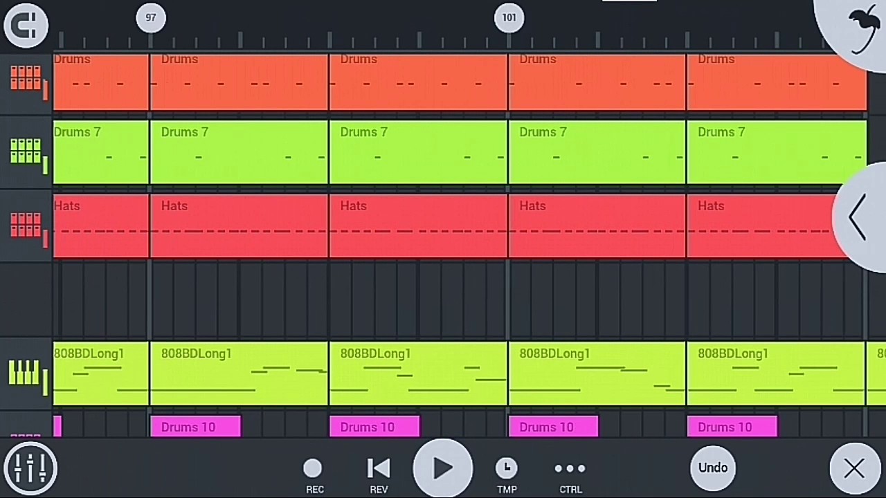 How to make a Simple trap beat(Fl studio Mobile 3) - YouTube