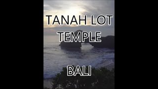 Tanah Lot Temple Bali Indonesia Standard Travel