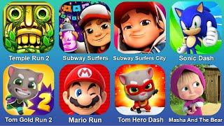 Temple Run 2,Subway Surfers,Subway Surfers City,Tom Gold Run 2,Mario Run,Tom Hero,Masha And The Bear screenshot 2