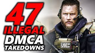 THE CRIMINALS Behind the Game 'Escape From Tarkov' File 47 ILLEGAL DMCA Takedowns