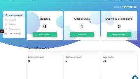 Setting an Assignment on Seneca - SAT Physics