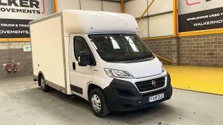 New In Stocklist: FIAT DUCATO MULTIJET 130 3.5 TONNE REMOVAL/BOX VAN – 2019 – FX19 DLE *NON RUNNER*