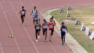 800m Boys U18 Final - 34th National Junior Athletics Ranchi 2018