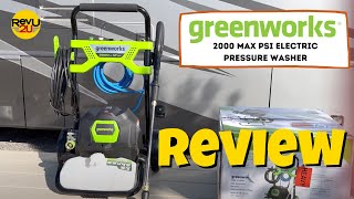 Men's Monday Spotless Review: The Greenworks 2000 Max PSI Electric Pressure Washer