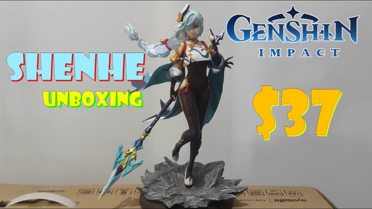 Unboxing Shenhe Action Figure 1/7 scale Genshin Impact! - YouTube