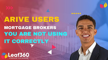 You Are Using Arive Wrong and Here