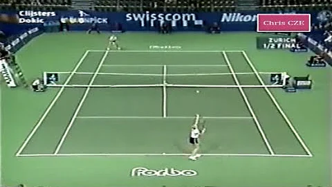 Jelena Dokic v. Kim Clijsters 2003 Zurich SF highl...