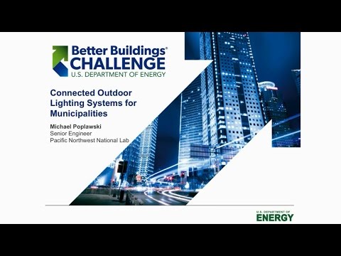connected outdoor lighting systems for municipalities department