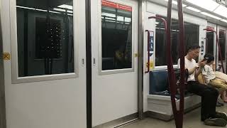 Singapore MRT Day 196 SBS transit C810A/C810 Set V49/V27 SE5 Ranggung To NE16/STC Sengkang Departing