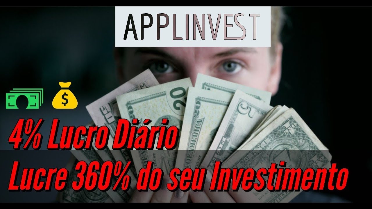 APPLINVEST Apresentação Atualizada 2019 - Lucre 360%