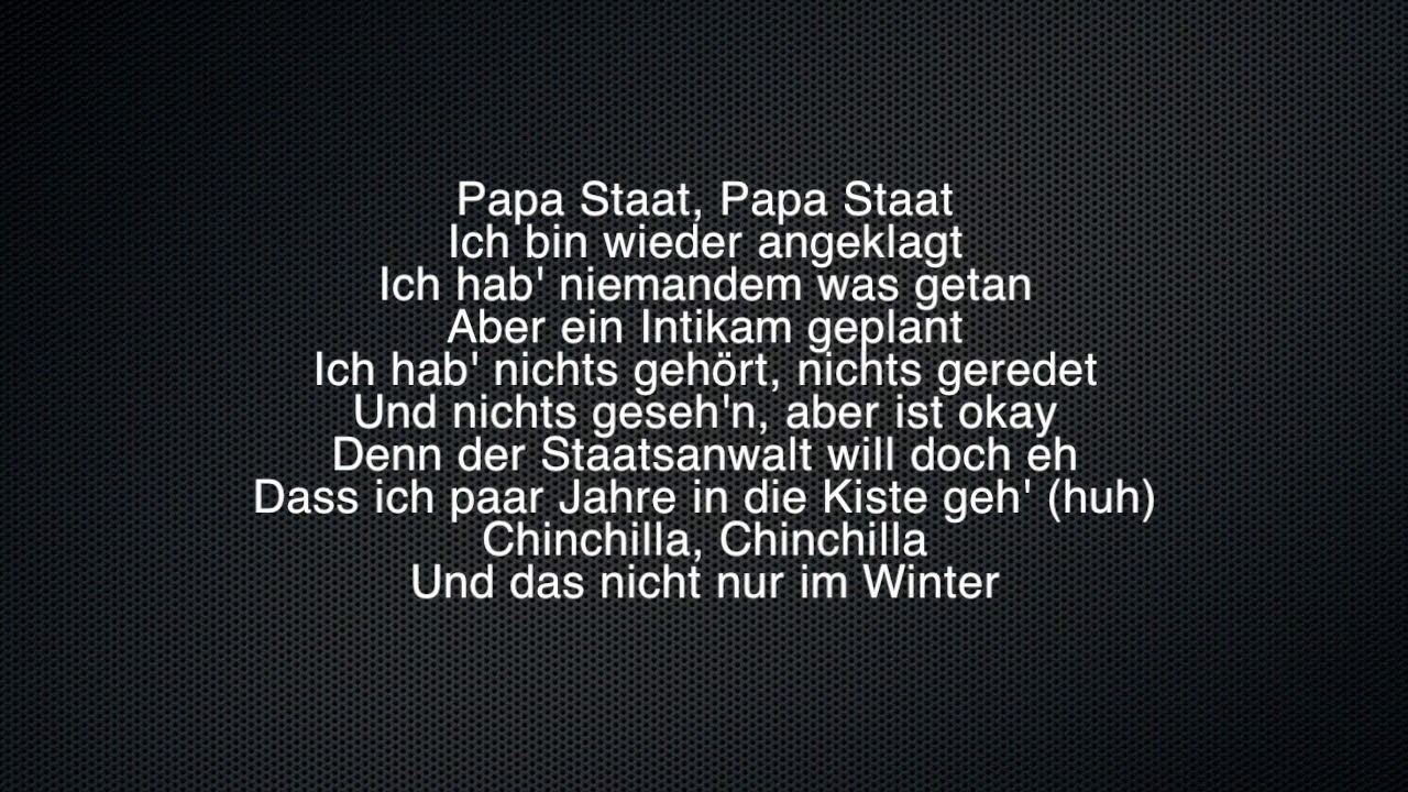 Summer Cem feat. KC Rebell & Capital Bra ` CHINCHILLA ` (Songtext / Lyrics) YouTube