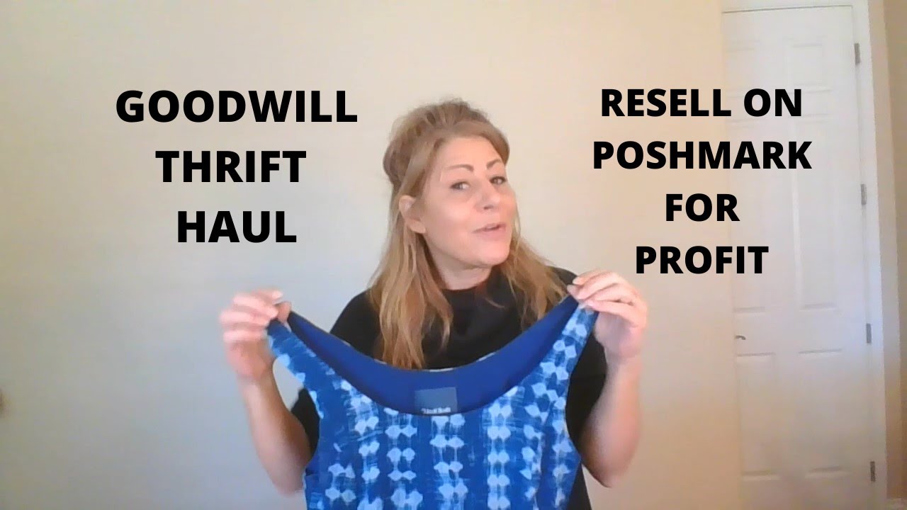 GOODWILL THRIFT HAUL TO RESELL ON POSHMARK FOR PROFIT 01/16/2020 | MAKE MONEY ONLINE