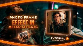 Make this Fire photo frame effect in After Effects | Tutorial |