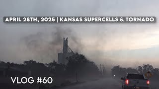 Chasing a Kansas Tornado Through Town | April 28th, 2025 | Vlog #60