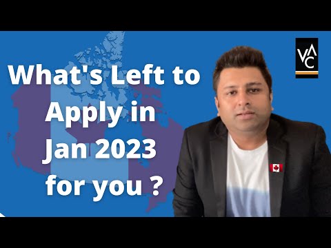 What is left to apply in jan 2023 for you in Canada? #studyaborad