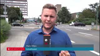 Marc Hillen Live Auf Pro7 - Explosion Im Chemiepark Leverkusen