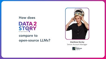 How does Data 2 Story compare to LLMs? | Interview with Matthew Denby from the Hoffman Agency