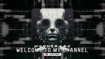 Free Skull AI Youtube Channel Intro Outro Template - FlexClip