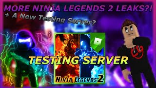 ROBLOX Ninja Legends 2 NEW LEAKS? (+ New Ninja Legends Merch)