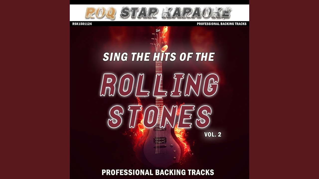 As Tears Go By (Originally Performed by The Rolling Stones) (Karaoke