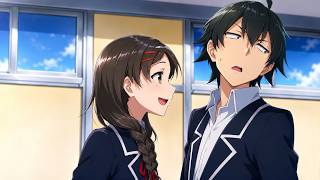 عيل متوحد أجبروه يحل مشاكل المدرسه كلها مع أجمد بنتين في المدرسه 😂 | ملخص انمي كامل