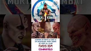 Si Los Diálogos De Mortal Kombat 1 Fueran Diferentes... (Cuando Un Roto Le Dice A Un Descocido)