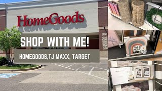 *NEW* SHOP WITH ME! HOMEGOODS, TJ MAXX + TARGET