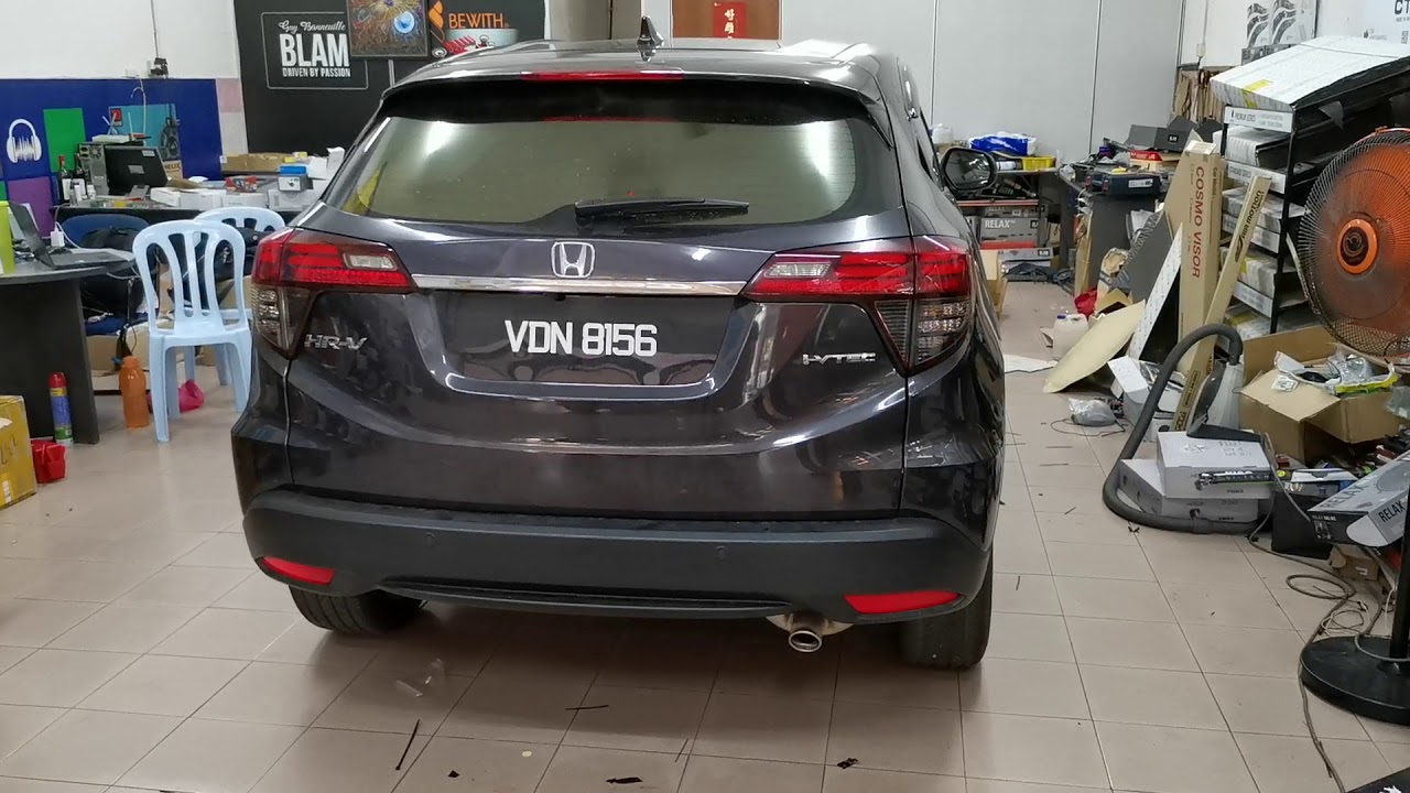 Honda hrv power boot auto tailgate YouTube