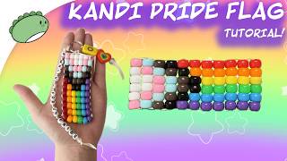 Pride Flag Kandi Charm Tutorial!