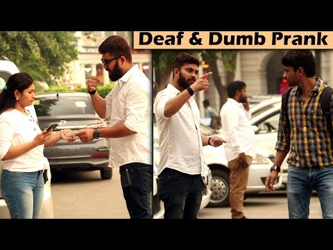 acting-deaf-&-dumb-prank-|-prank-in-india-|-unglibaaz