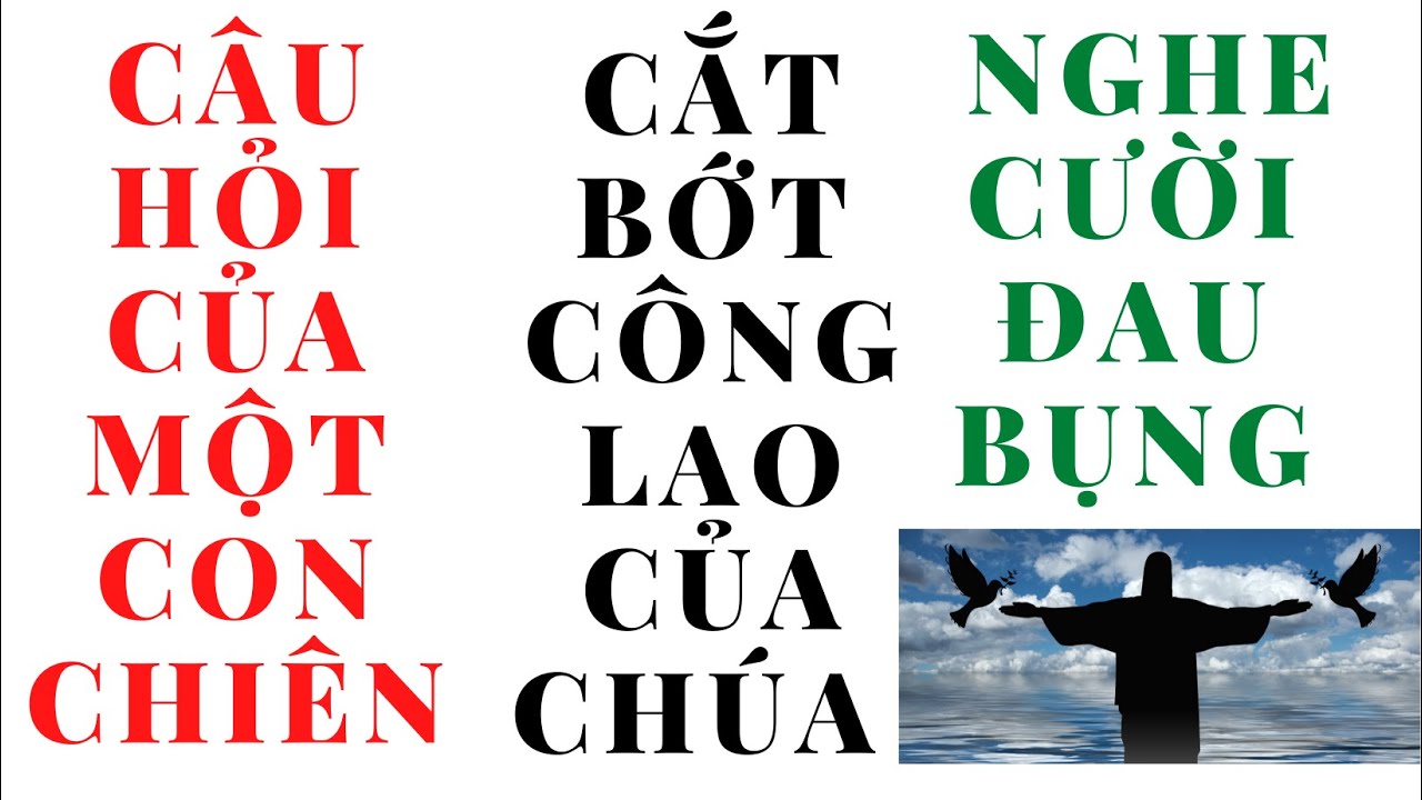 CÂU HỎI CỦA MỘT CON CHIÊN - YouTube