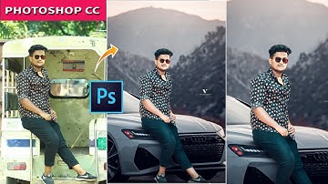 Photo Manipulation Tutorial 2021 : How To Photo Manipulation In Photoshop cc - By Amit Editz
