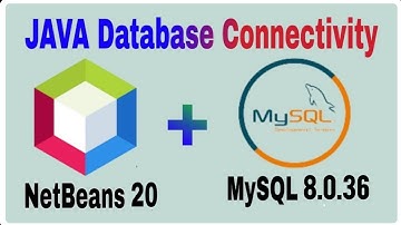 How to connect MySql Database 8.0.36 & Java NetBeans IDE 20 Using Connector-j Driver || JDBC in java